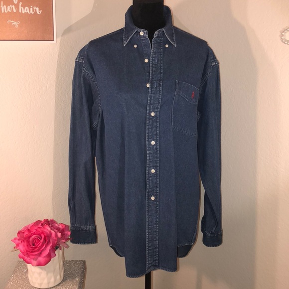 Ralph Lauren Other - Ralph Lauren - Denim Button Down Shirt - M